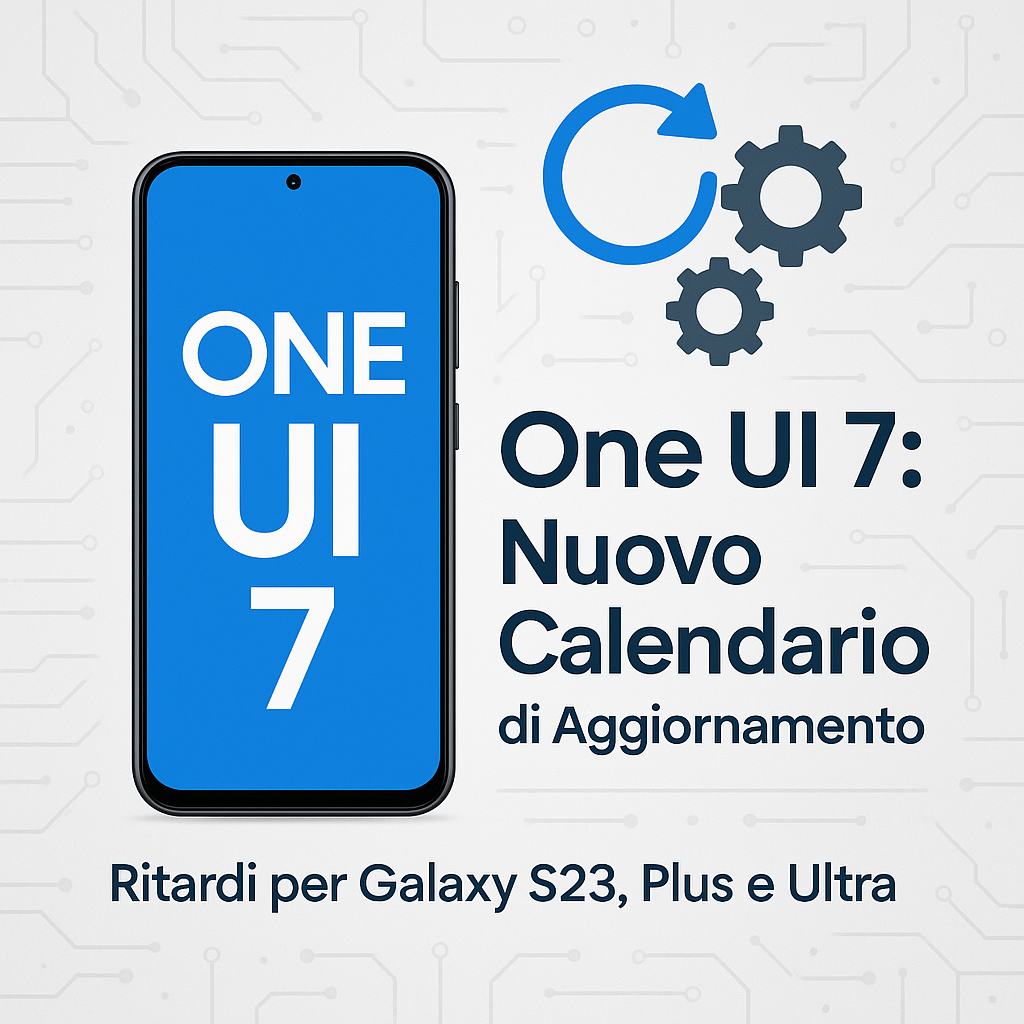 Samsung One UI 7: Aggiornamenti sul Rilascio e Possibili Ritardi per la Serie Galaxy S23