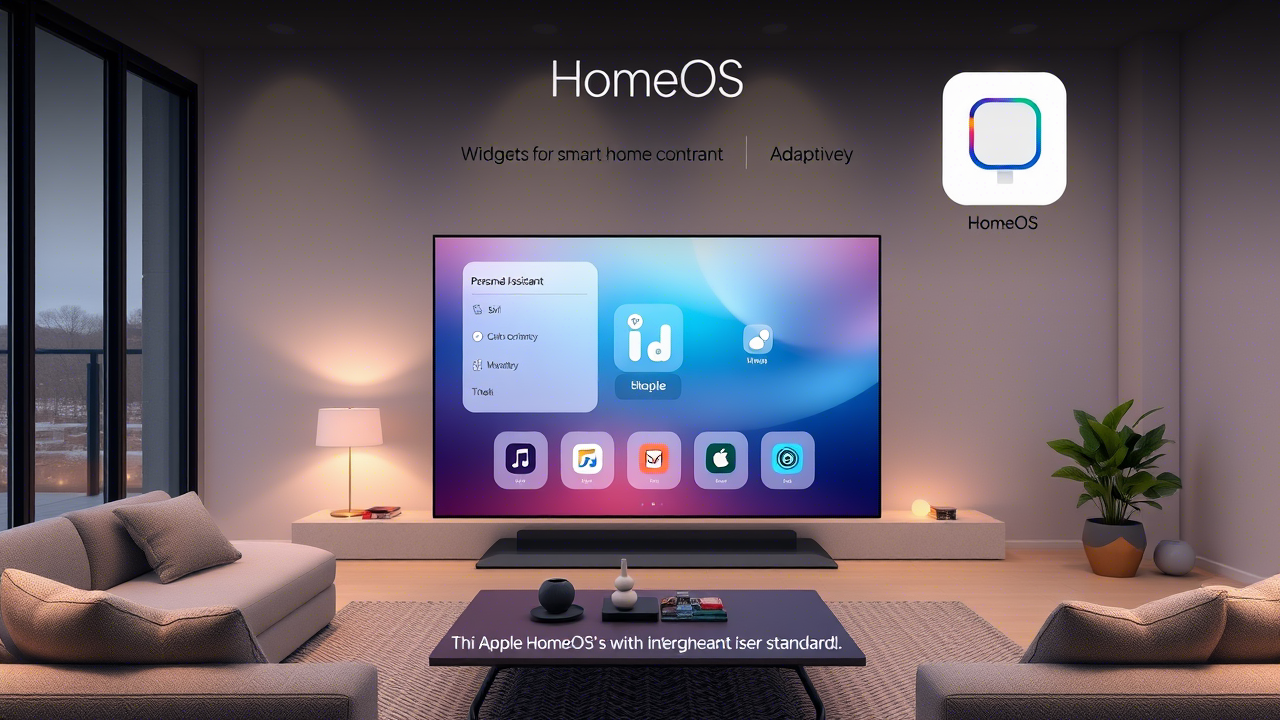 Tutto quello che sappiamo su homeOS: la nuova piattaforma software di Apple