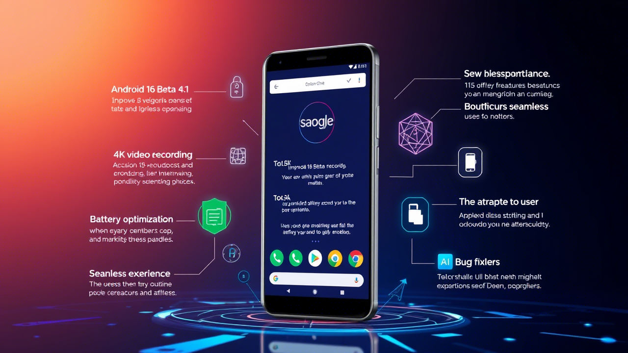 Android 16 Beta 4.1: Risolti Bug di Registrazione Video e Scarica Batteria su Pixel