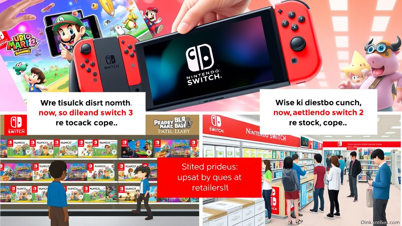 Nintendo Switch 2: Guida Completa ai Preordini e Restock