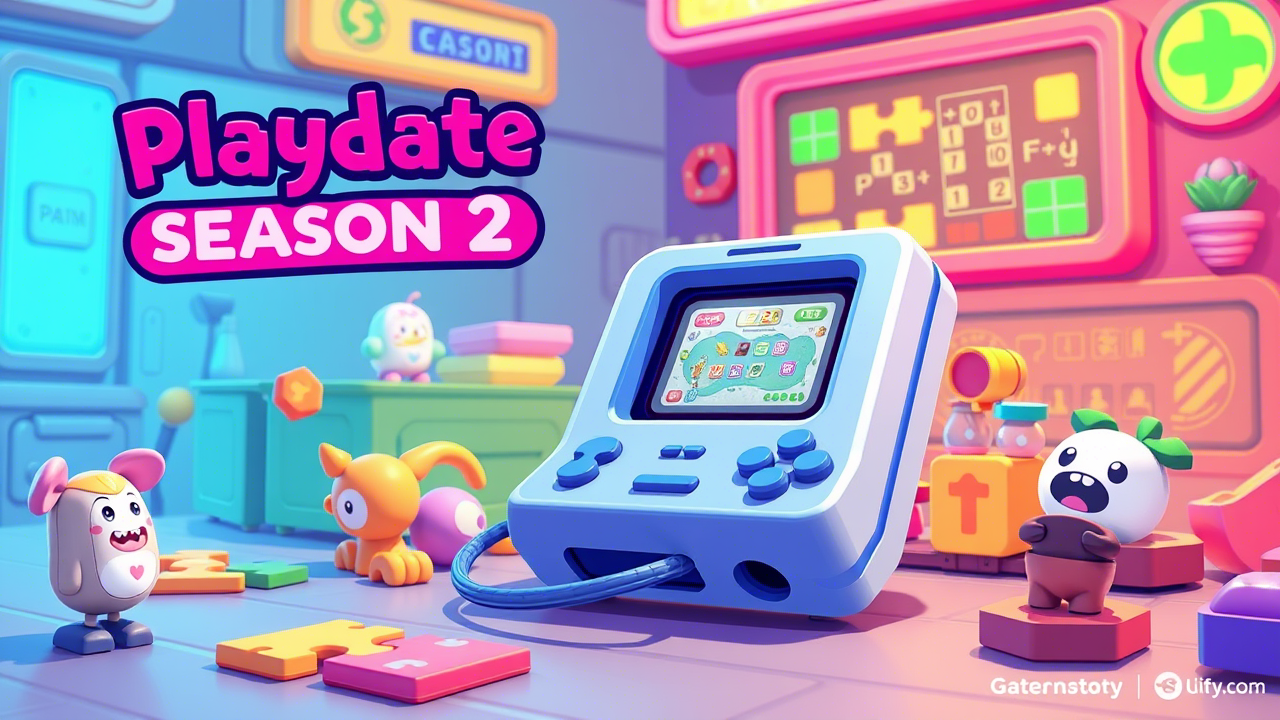 Playdate Stagione 2: Un'esplosione di giochi indie bizzarri e un mistero da svelare