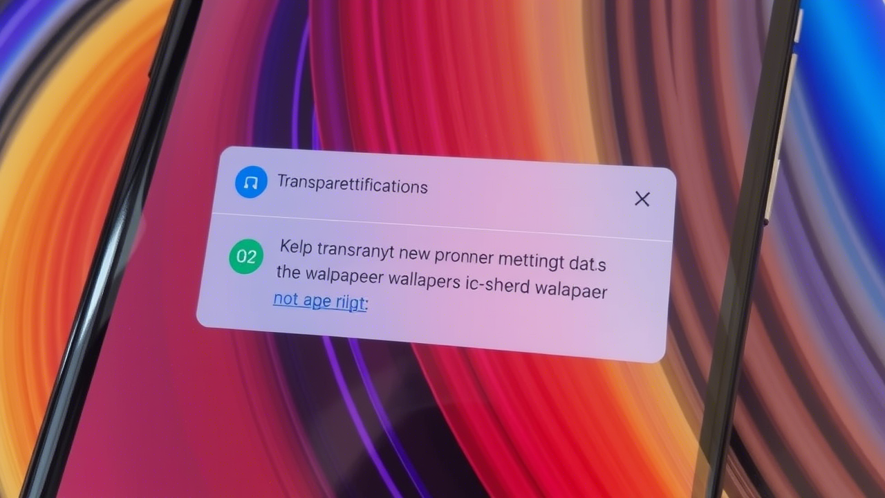 Android 16 QPR1 Beta 2: Notifiche Trasparenti per un Lock Screen Più Elegante