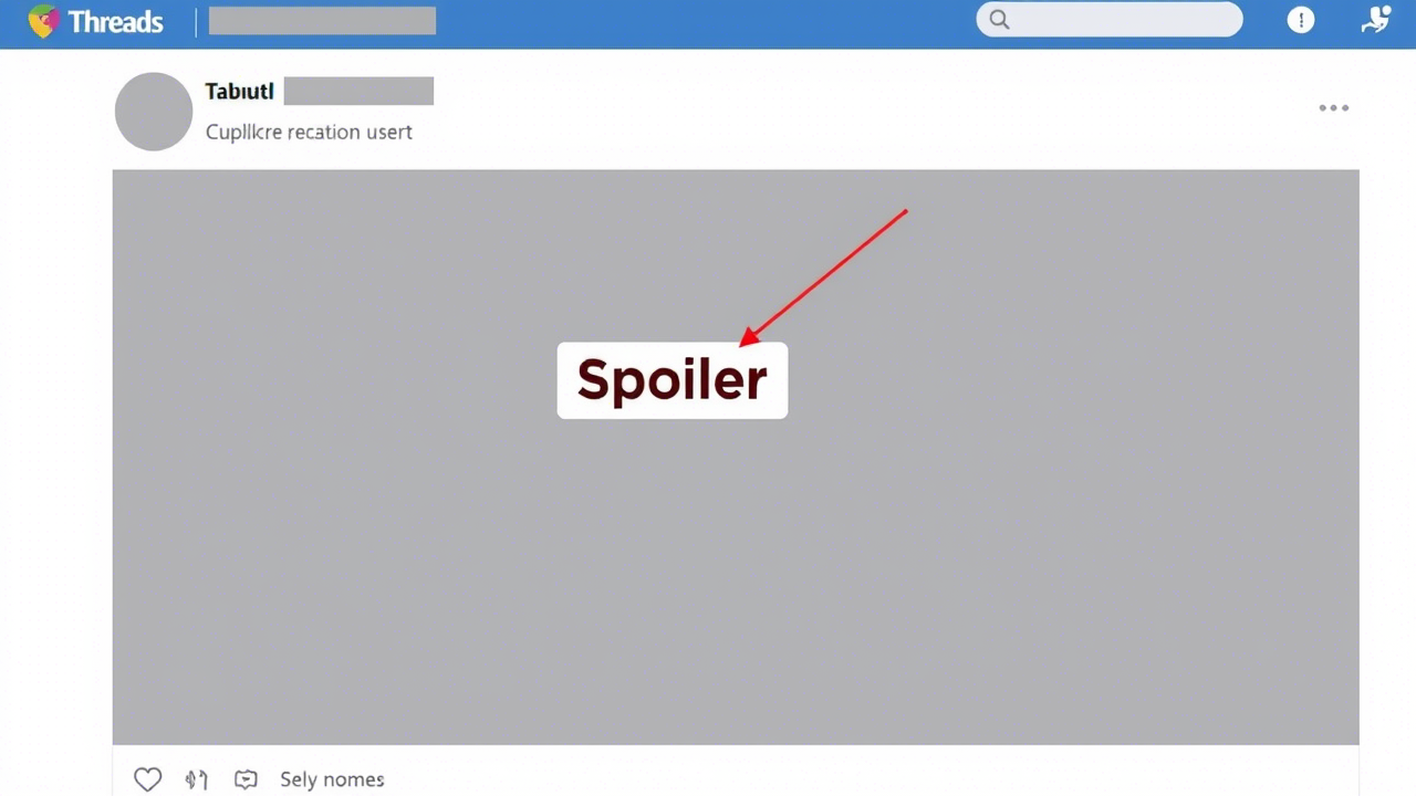 Threads introduce la funzione 'Spoiler': Più conversazioni, meno spoiler!